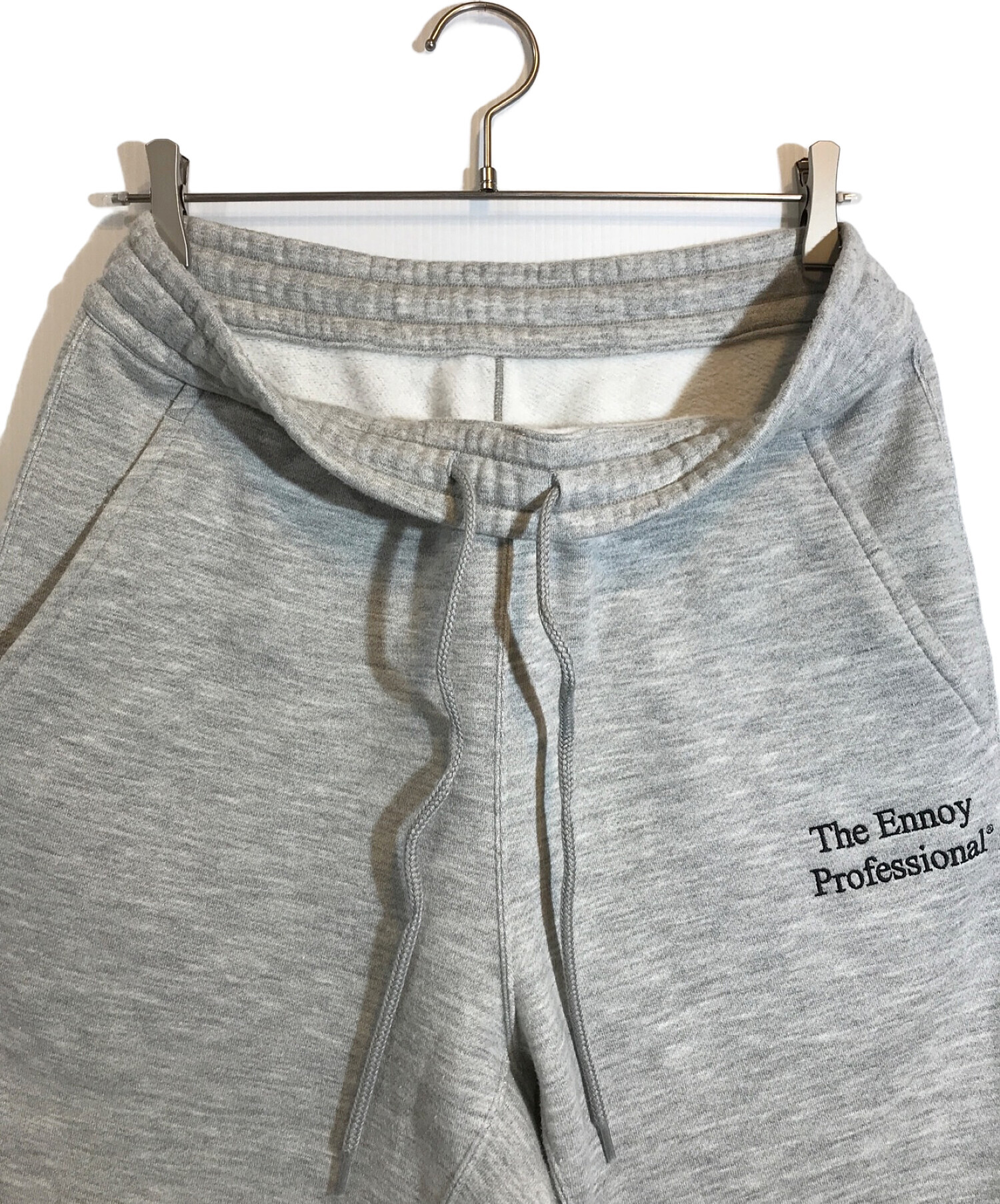 The Ennoy Professional スウェット　グレ ENNOY エンノイ スウェット AW22BRENCT01NTL 刺繍 22AW グレー