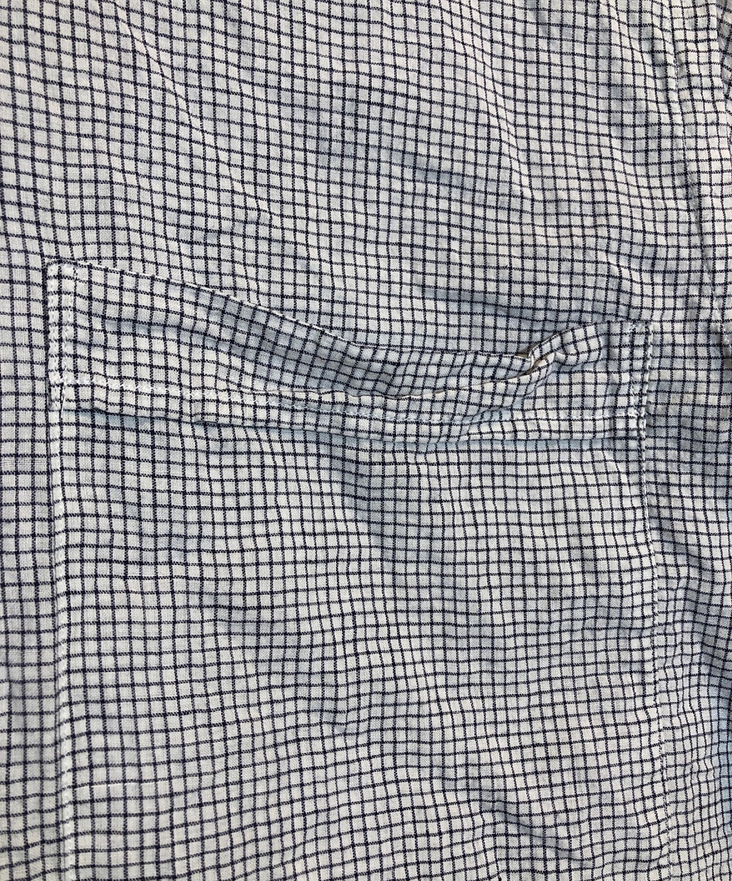 中古・古着通販】COMOLI (コモリ) カディコットンプルオーバーチェック