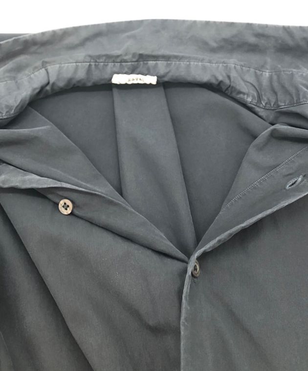 中古・古着通販】kaval (カヴァル) コットンシャツ ブラック サイズ:S