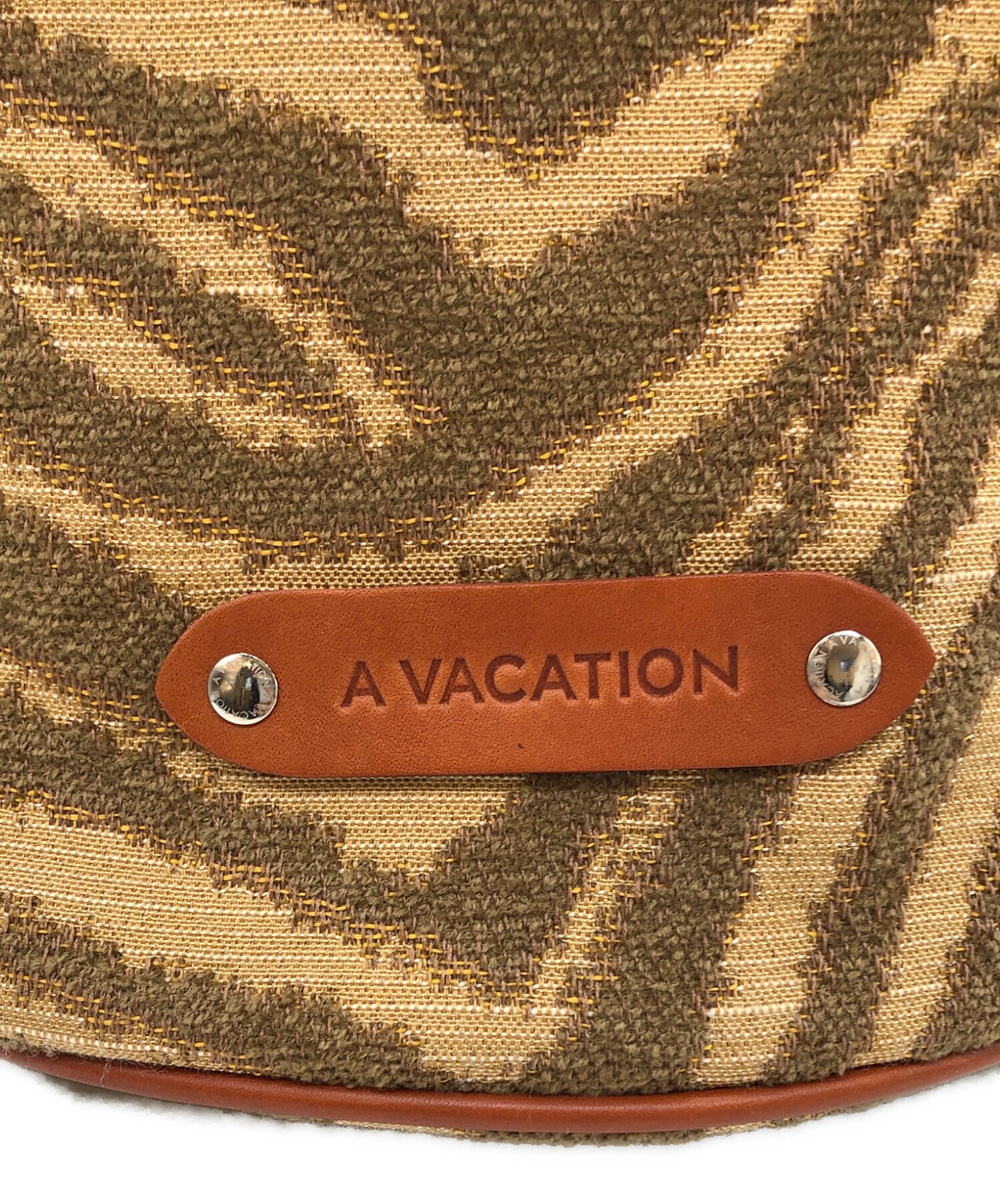 美品　A VACATION ア ヴァケーション POOL ゼブラ　完売品 中古・古着通販】A VACATION (アヴァケーション) 23SS POOL ZEBRA巾着