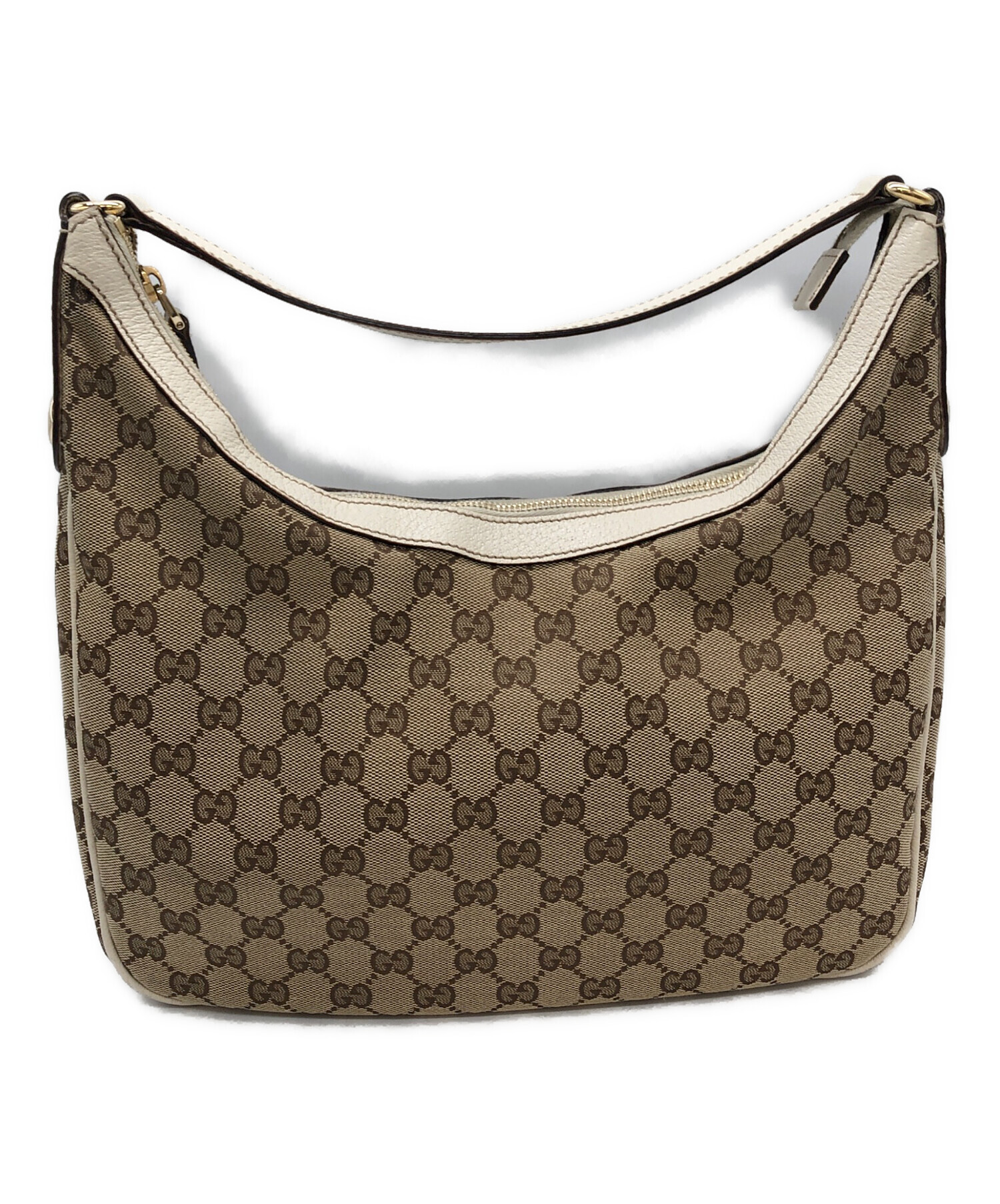 中古・古着通販】GUCCI (グッチ) ワンショルダーバッグ ベージュ 中古・古着通販】GUCCI (グッチ) ワンショルダーバッグ ベージュ