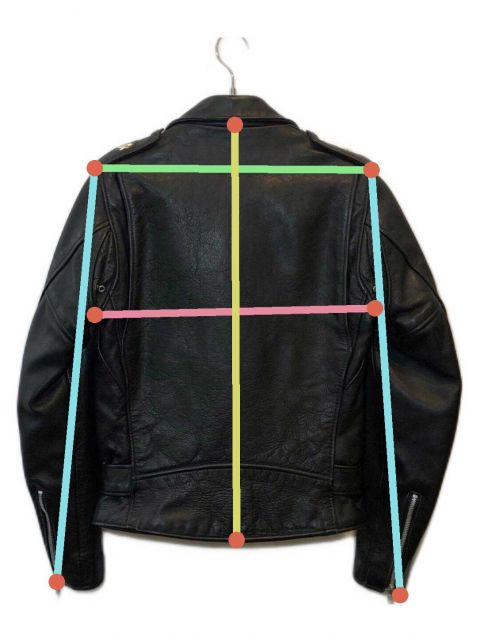 中古・古着通販】Schott (ショット) 613ワンスターダブルライダース