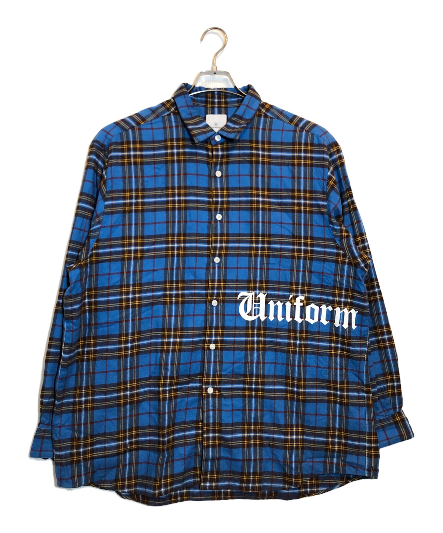 オプション② uniform experiment チェックシャツ 4 uniform experiment