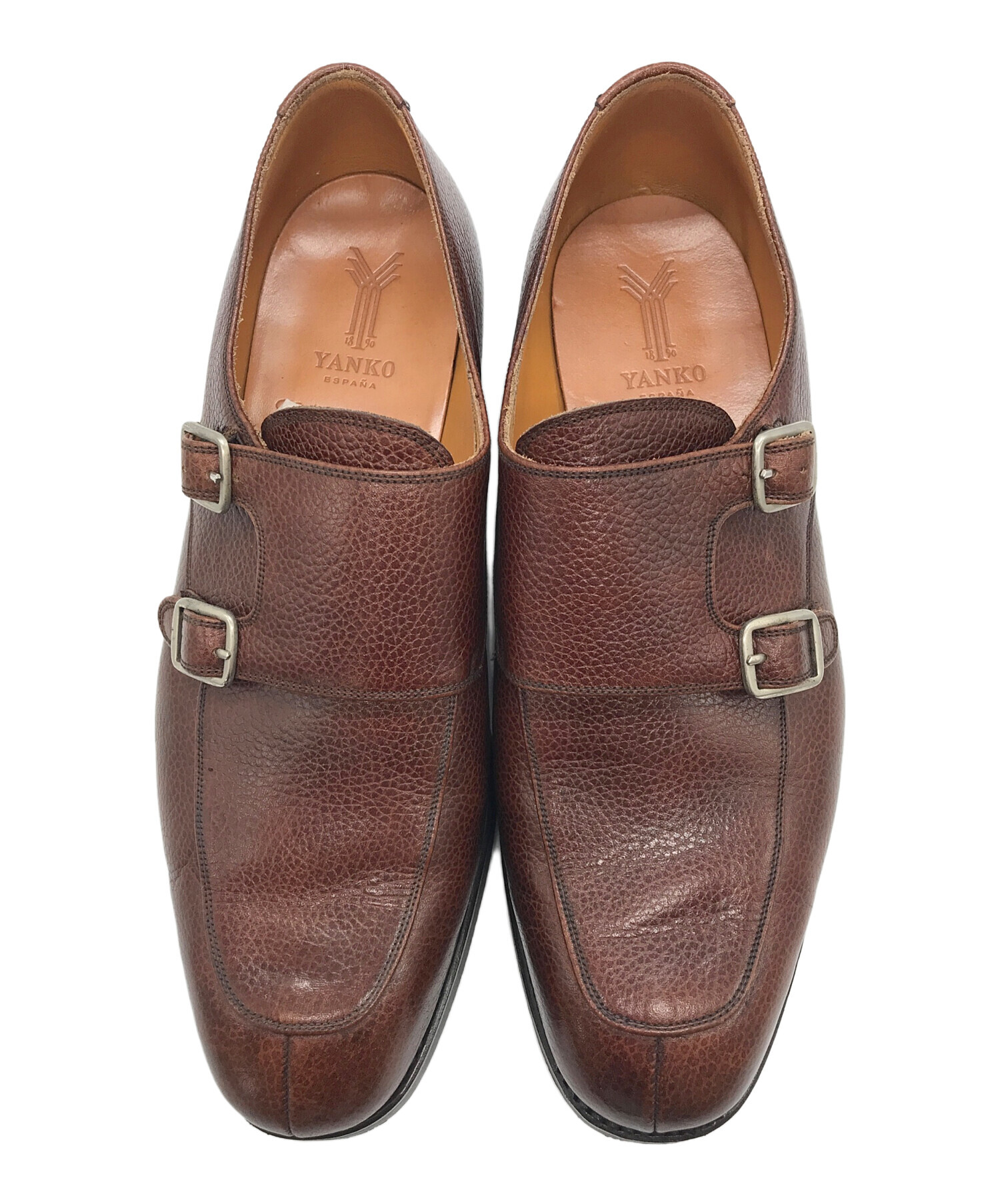 YANKOダブルモンク YANKO UK 8 1/2 Made in Spainダブルモンク｜Yahoo!フリマ（旧PayPay