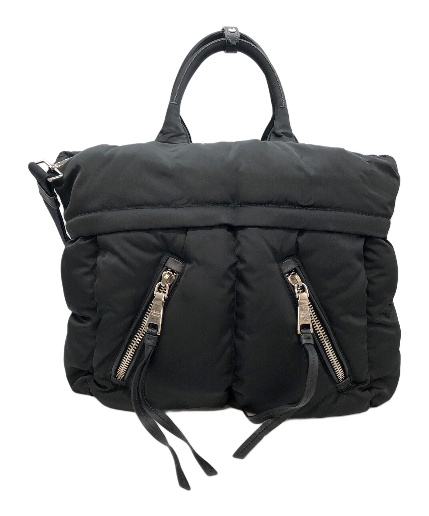 中古・古着通販】PRADA (プラダ) テスートボンバー トートバッグ 