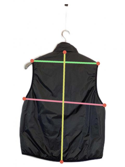 中古・古着通販】PWA (プア) MYSTERY BOXリバーシブルベスト ブラック