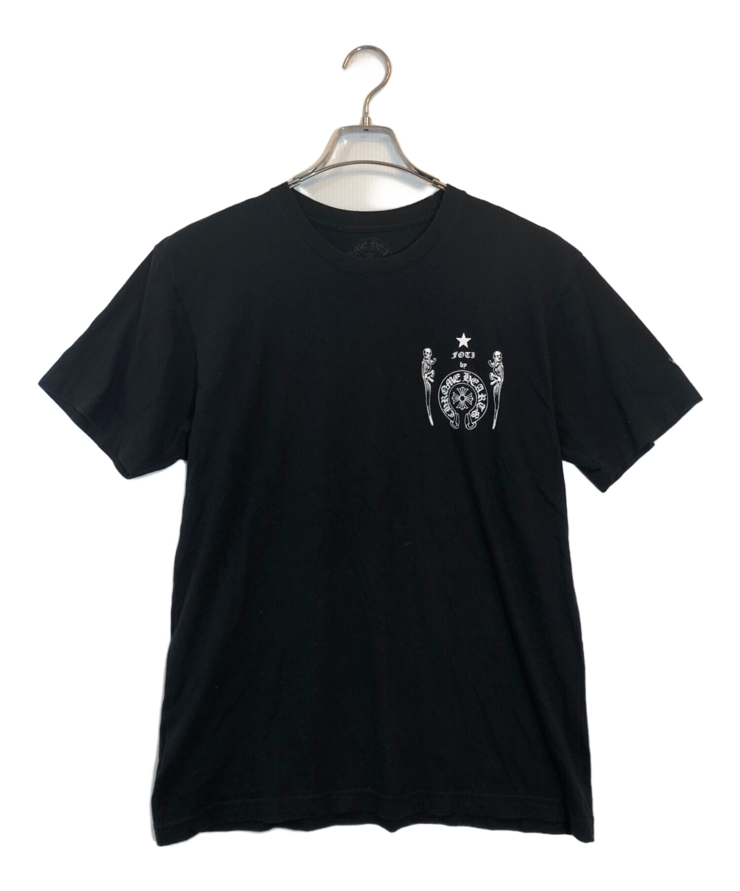 CHROME HEARTS FOTI ブラックTシャツ CHROME HEARTS FOTI Tシャツ Lサイズ ブラック