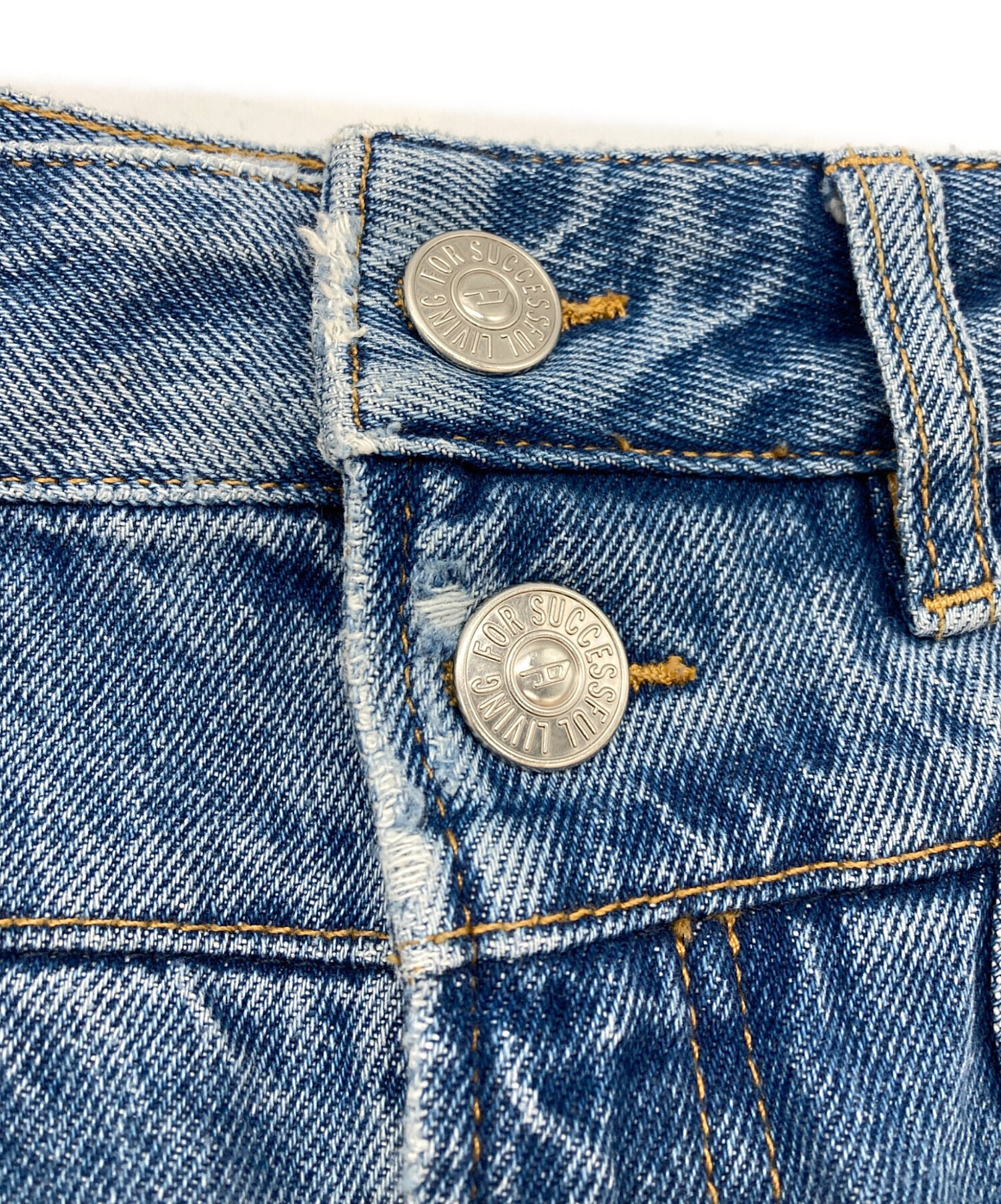 中古・古着通販】DIESEL (ディーゼル) スリットデニムスカート