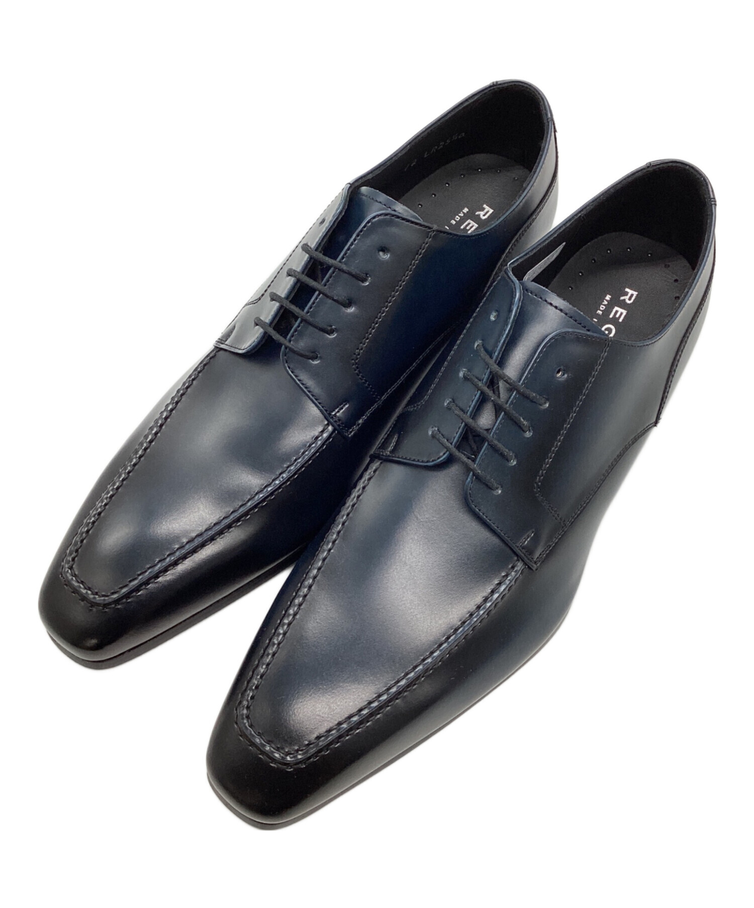 未使用　REGAL 25.5㎝ドレスシューズ 中古・古着通販】REGAL (リーガル) ドレスシューズ ブルー サイズ:25.5