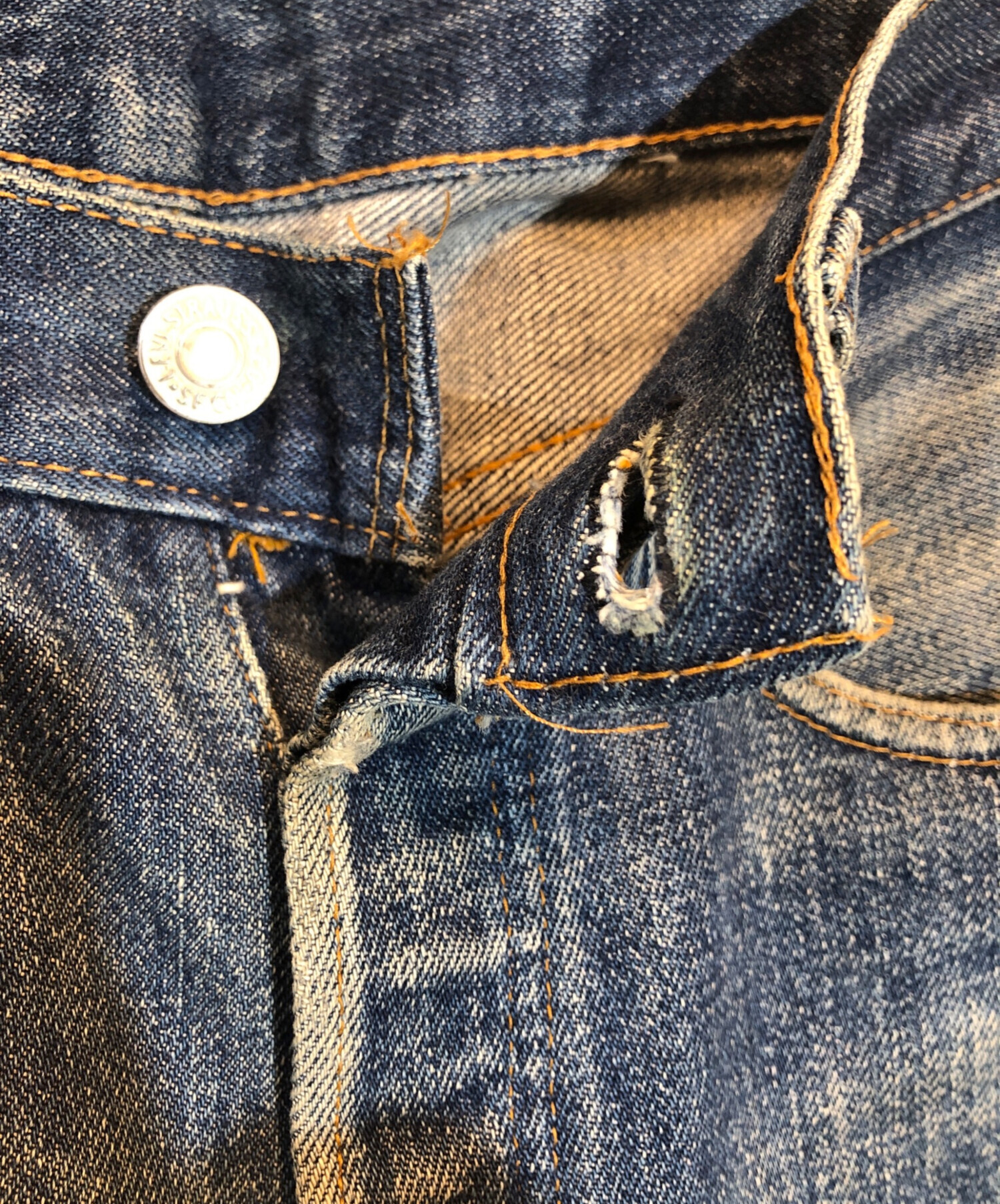 中古・古着通販】LEVI'S (リーバイス) 66前期501セルビッチデニム