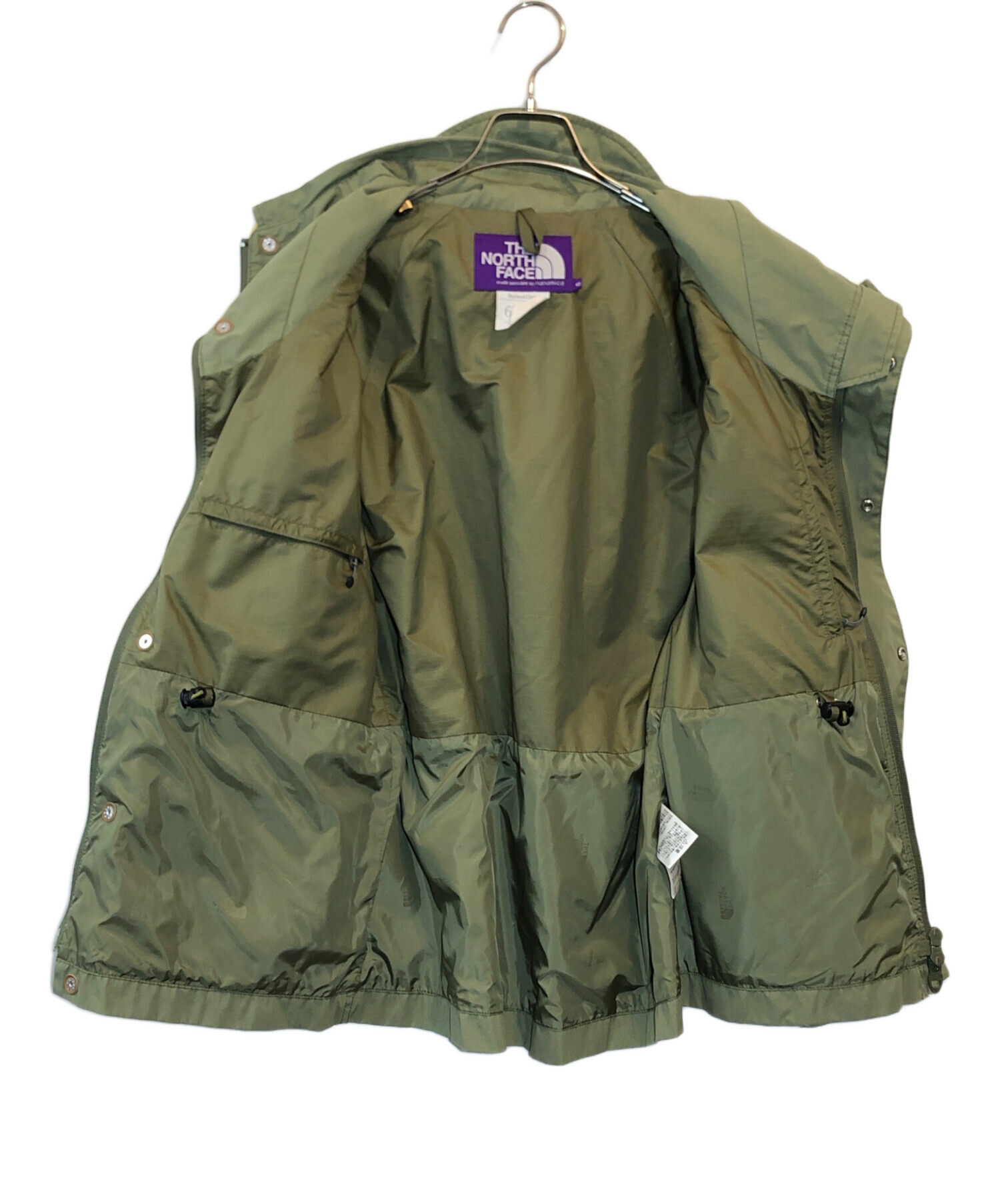 THE NORTH FACE パープルレーベル マウンテンパーカー S カーキ 【公式 