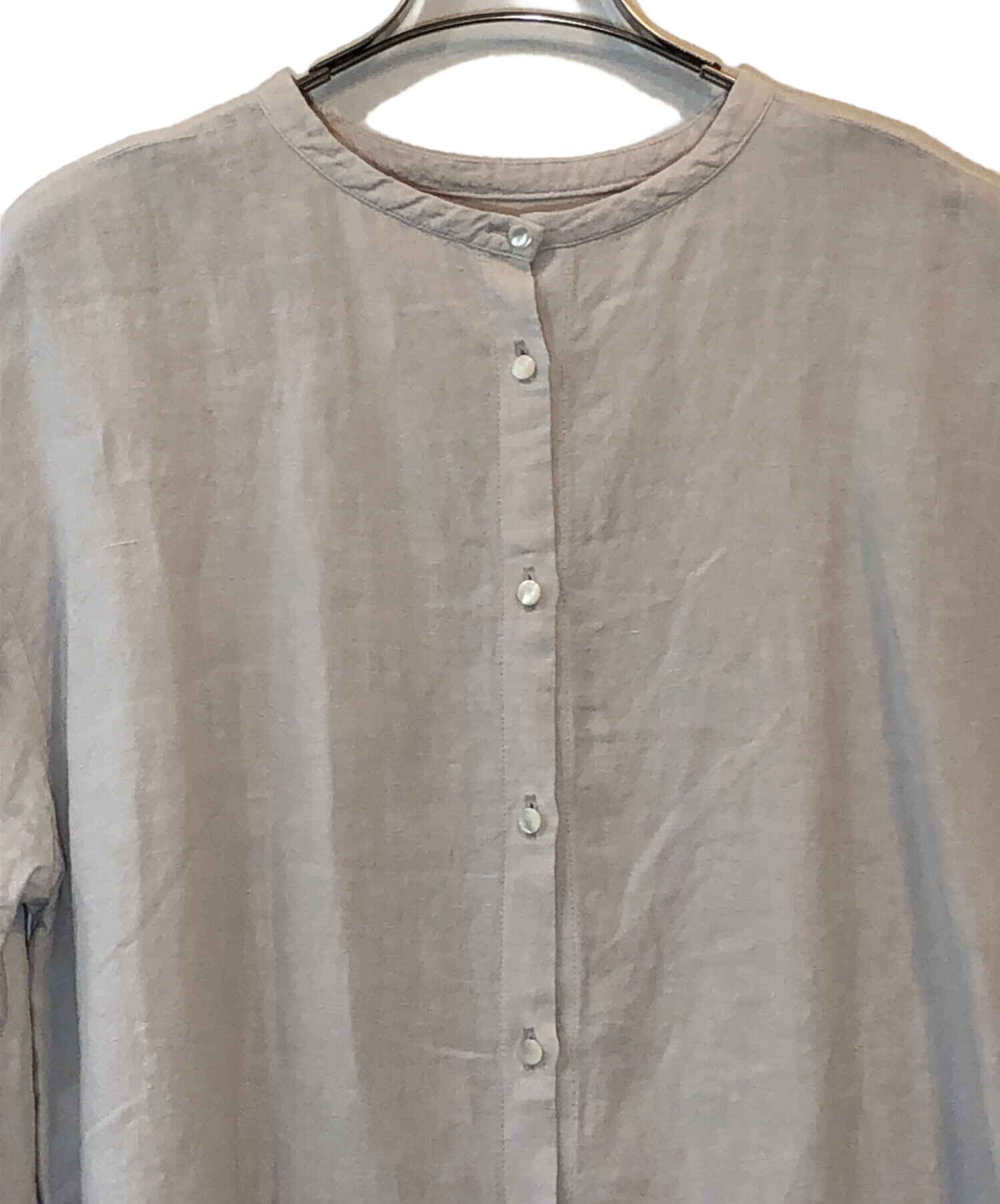 中古・古着通販】nest Robe (ネストローブ) リネン近江晒しラッフル袖