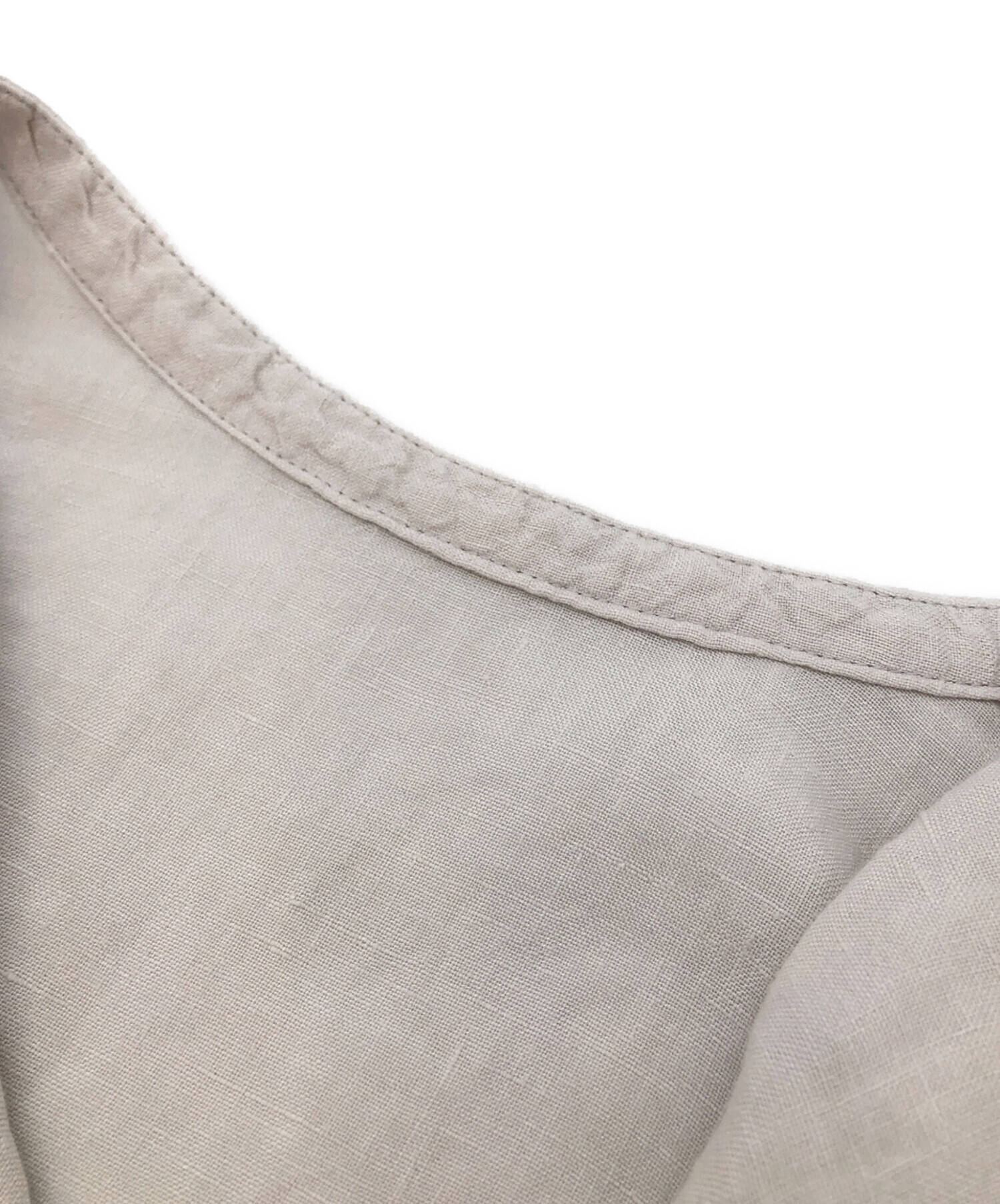 中古・古着通販】nest Robe (ネストローブ) リネン近江晒しラッフル袖