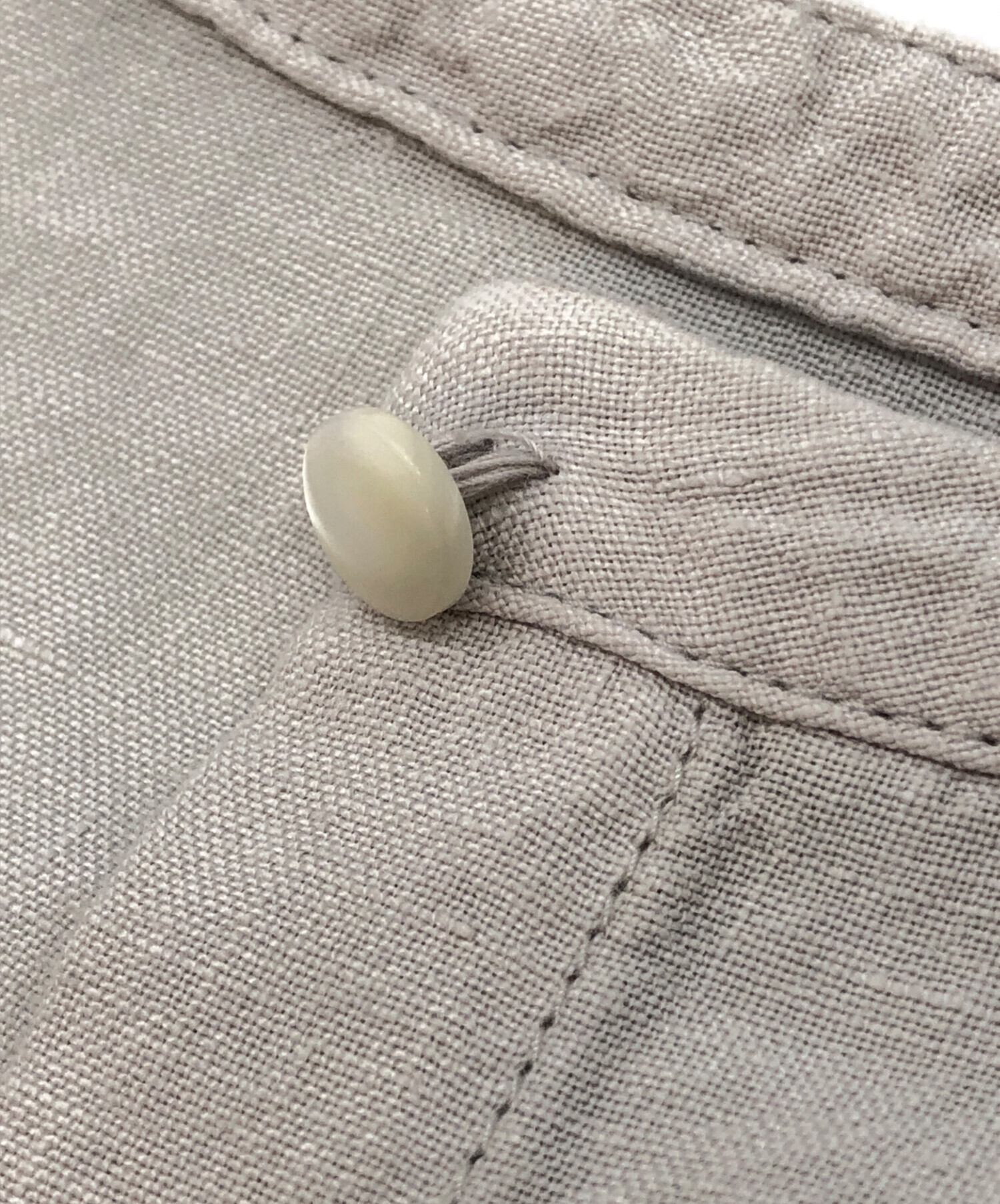 中古・古着通販】nest Robe (ネストローブ) リネン近江晒しラッフル袖