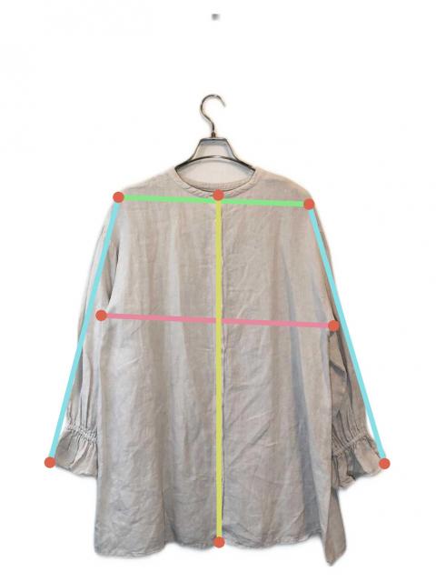 中古・古着通販】nest Robe (ネストローブ) リネン近江晒しラッフル袖