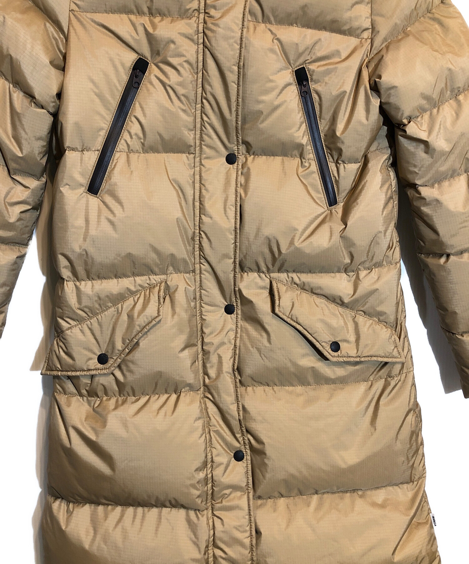 中古・古着通販】NANGA (ナンガ) オーロラダウンハーフコート ブラウン