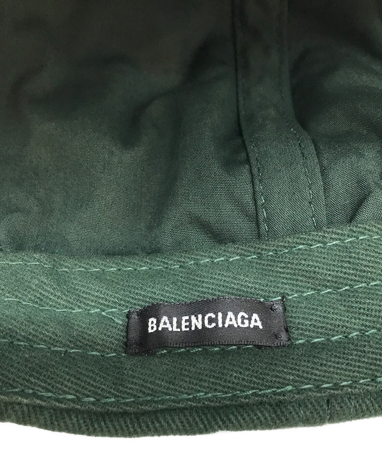 中古・古着通販】BALENCIAGA (バレンシアガ) ロゴ刺繍ベースボール