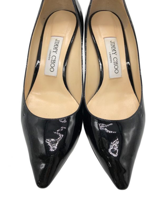 美品＊ジミーチュウ パンプス ROMY 60 レース ブラック【36】 JIMMY CHOO（ジミーチュウ） パンプス ROMY 60 YLL レディース レース