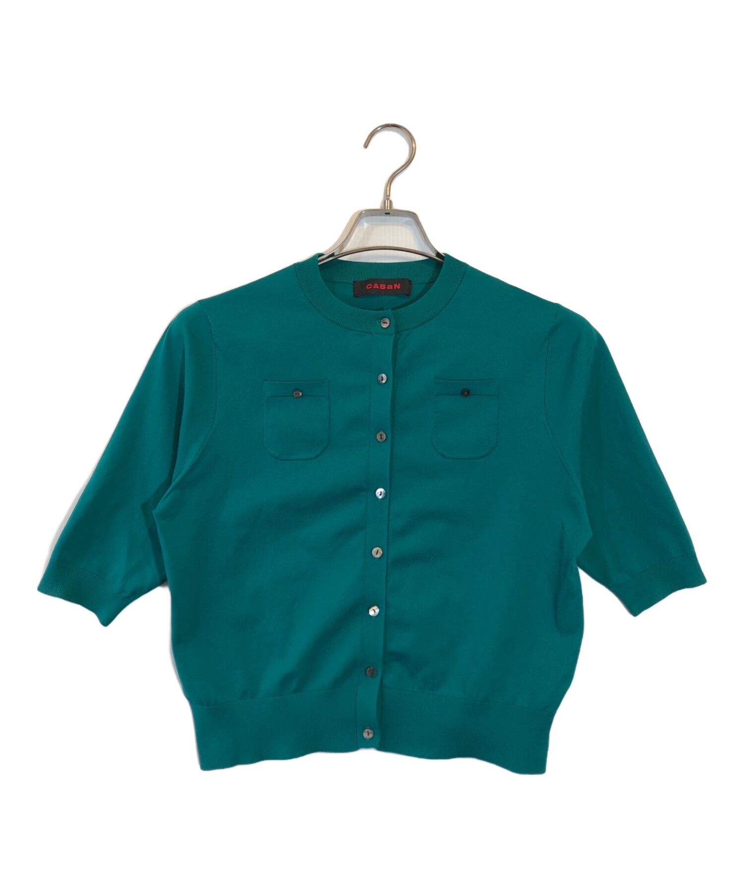 キャバン CABaN ファインポリエステル ハーフスリーブポケット