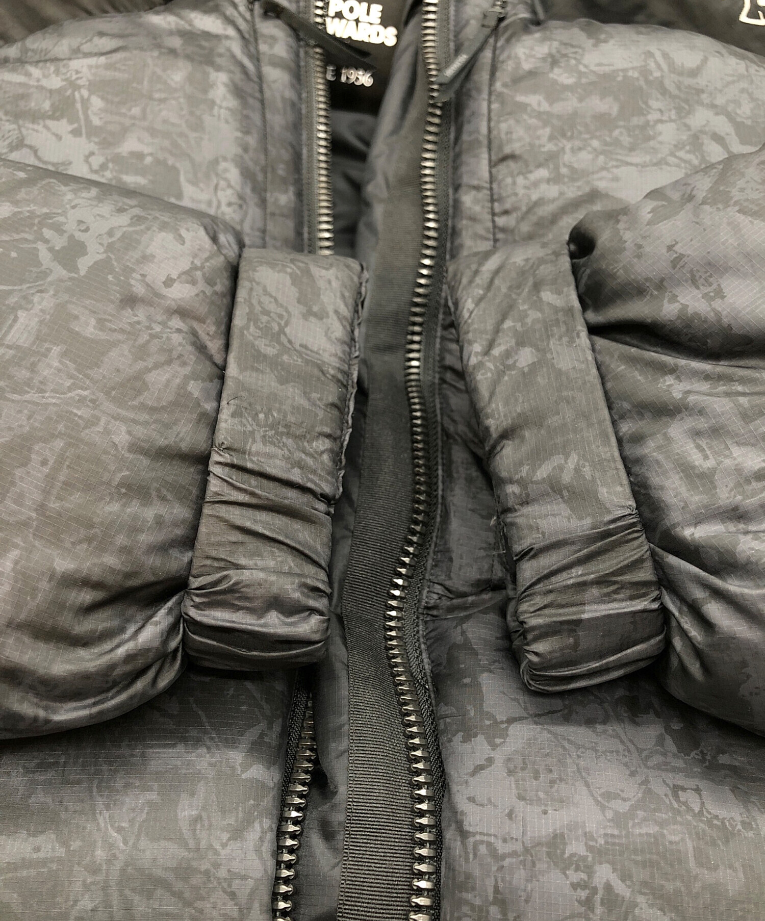 中古・古着通販】POLEWARDS (ポールワーズ) ダウンジャケット ブラック