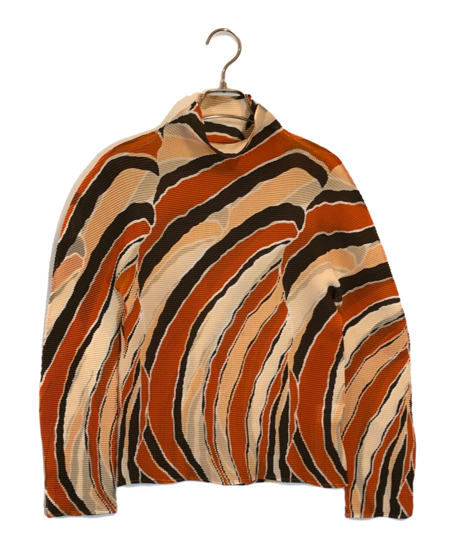 イッセイミヤケ me オレンジ カットソー