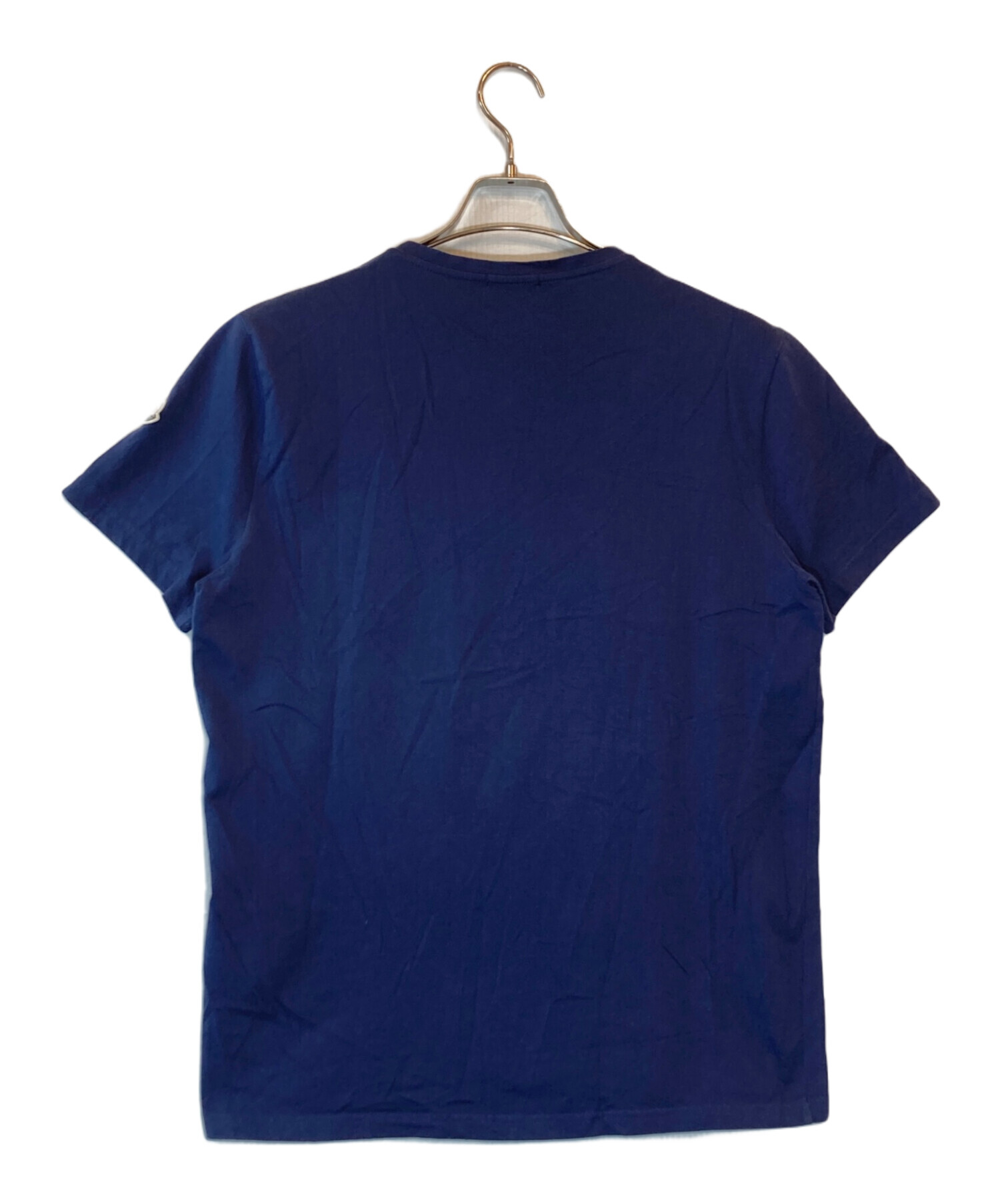 中古・古着通販】MONCLER (モンクレール) Tシャツ ネイビー サイズ:XL