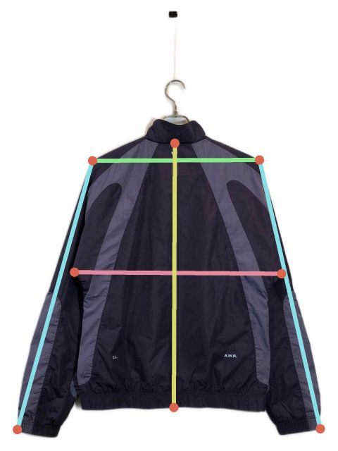 Nike NOCTA パープル ウィンドブレーカー kohjiya着用 Nike NOCTA