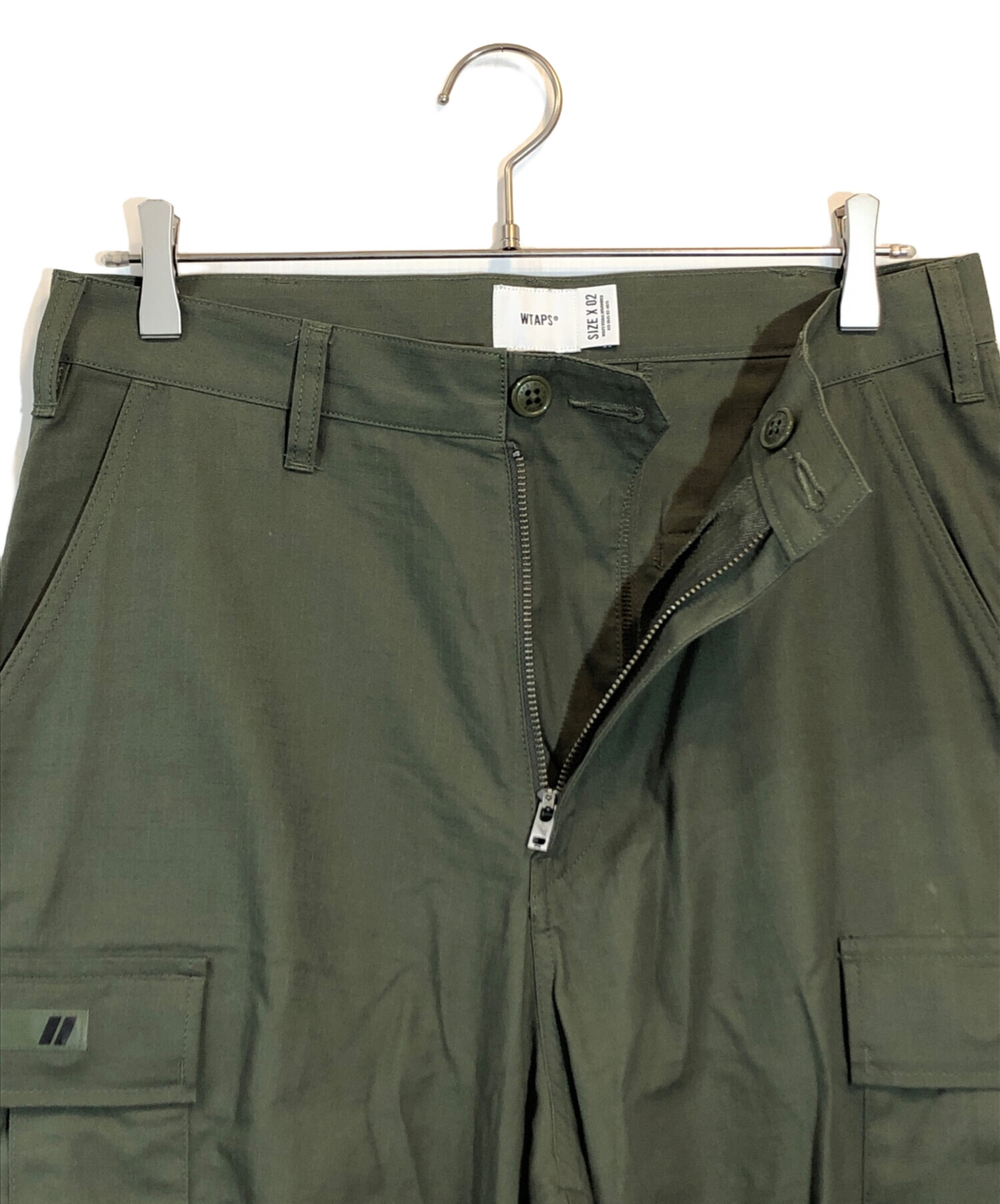 wtaps カーゴパンツ　02Mサイズ 中古・古着通販】BGT TROUSERS NYCO RIPSTOP リップストップ