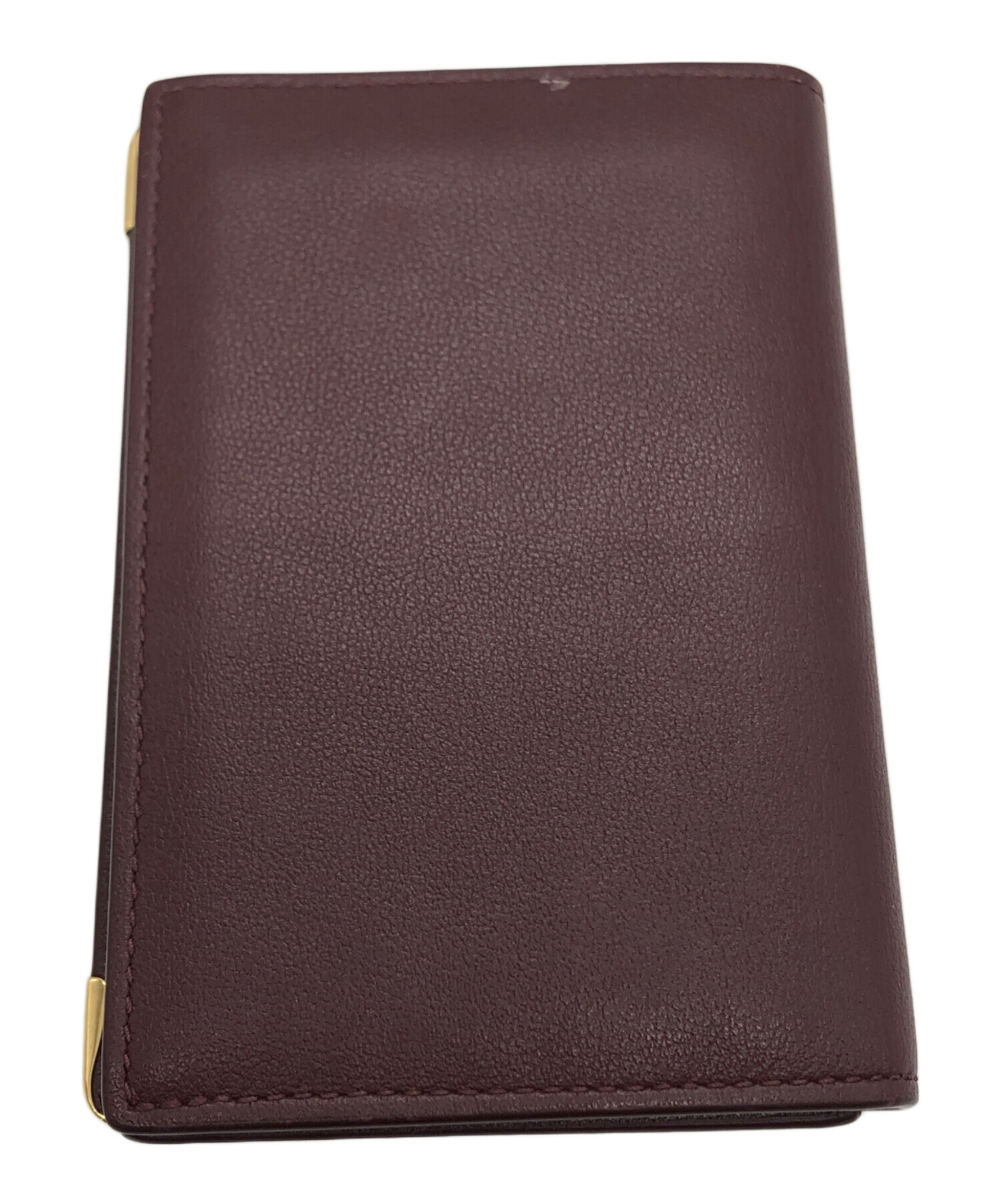 Cartier カルティエ バーガンディ ケース 中古・古着通販】Cartier (カルティエ) パスケース バー