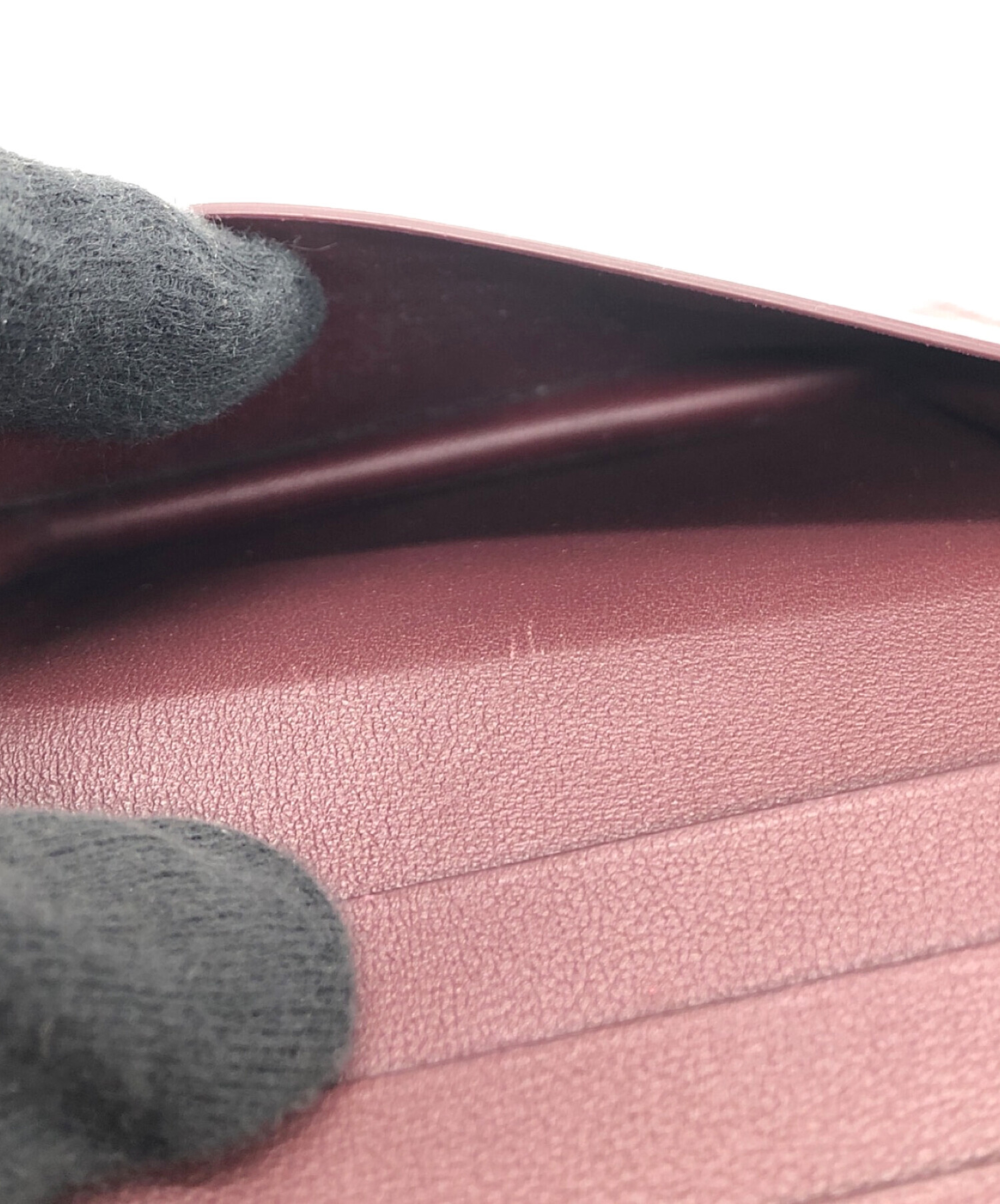 中古・古着通販】Cartier (カルティエ) パスケース バーガンディー