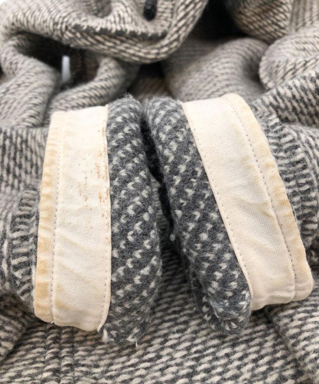 STONE  30周年モデルパッチ アイボリーPコート　Mサイズ 中古・古着通販】STONE ISLAND (ストーンアイランド) サイドパッチ