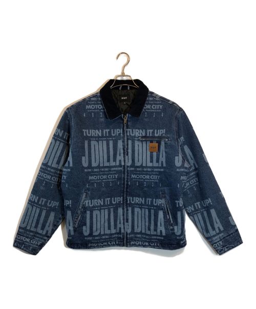 中古・古着通販】HUF (ハフ) J DILLA POSTED WORK JACKET インディゴ