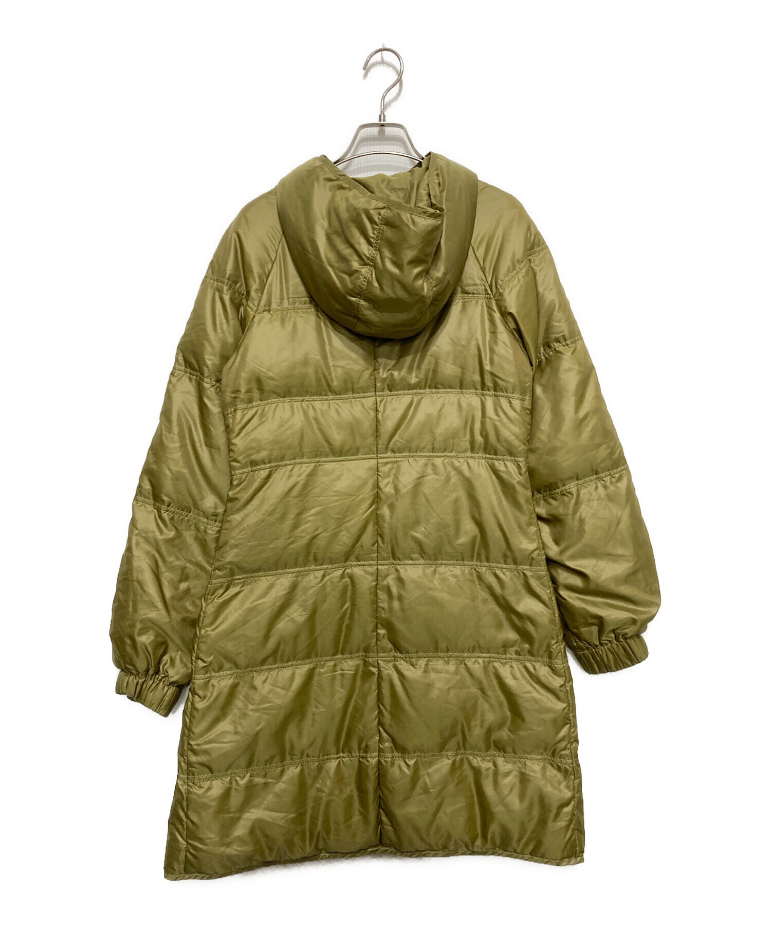 中古・古着通販】io comme io (イオコムイオ) ダウンコート カーキ
