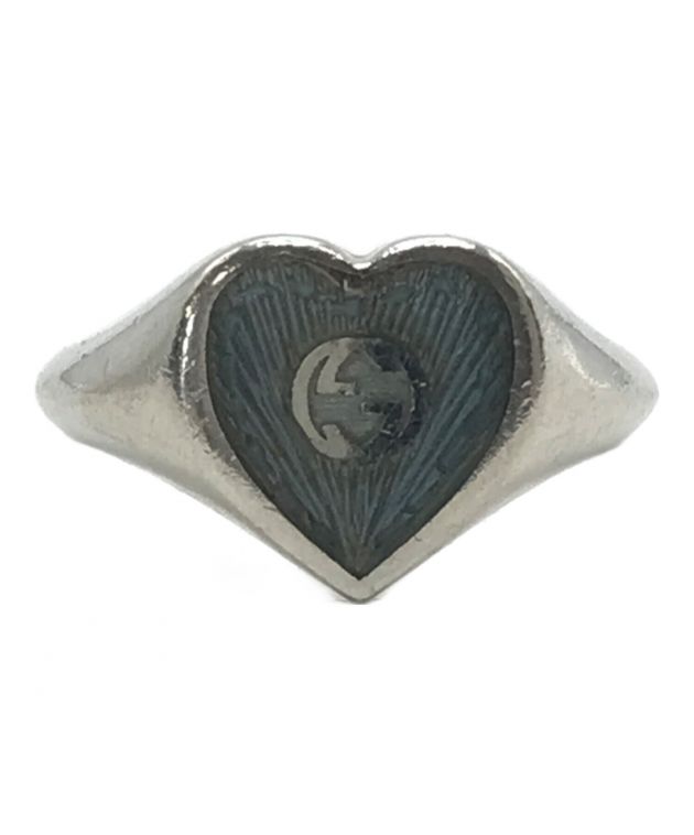 超美品✨️ GUCCI インターロッキング ハート リング 13号