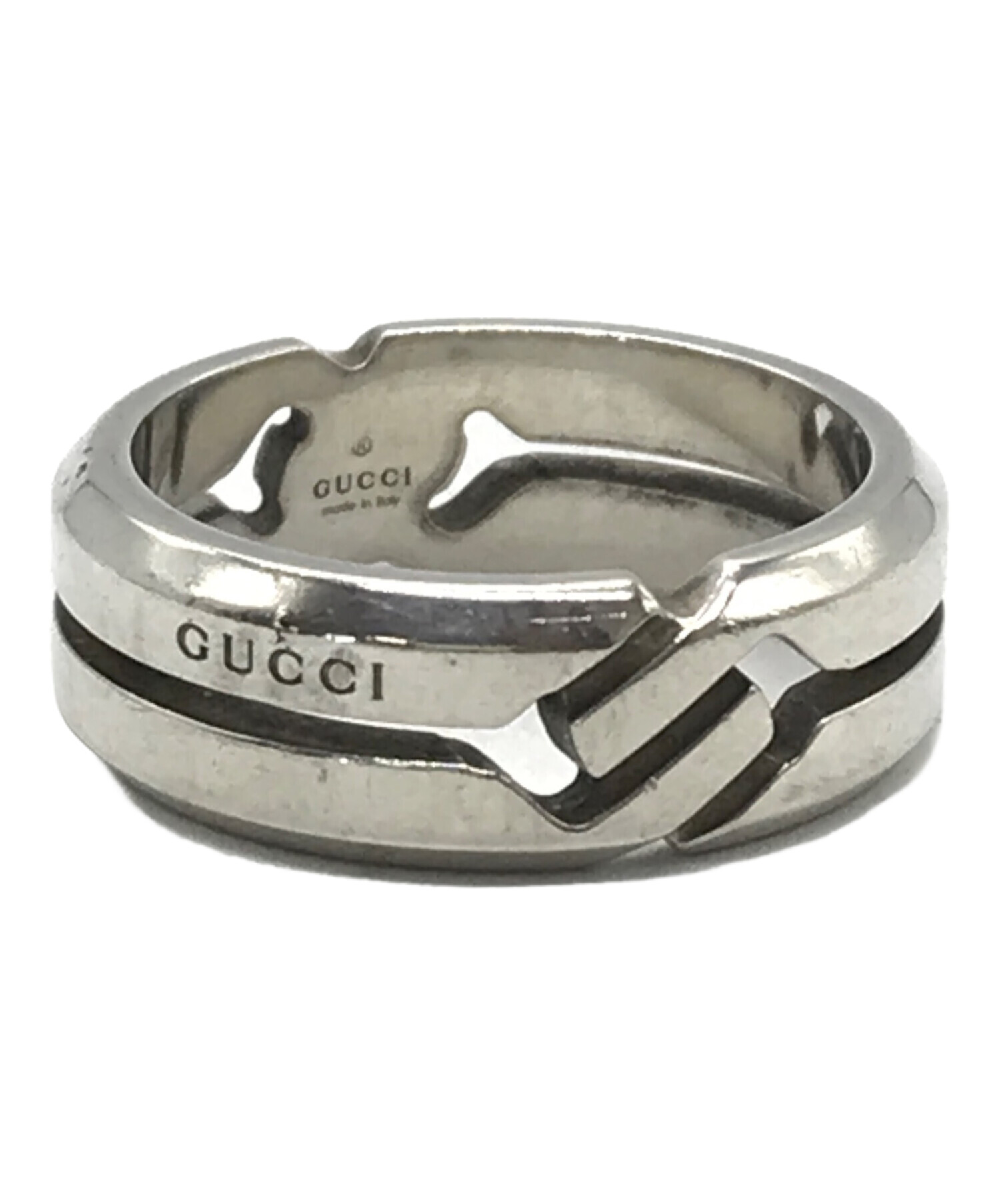 オールドグッチ　Gucciノットリング シルバー925 オールドグッチGucciノットリング シルバー925 | ヤマダウェブコム
