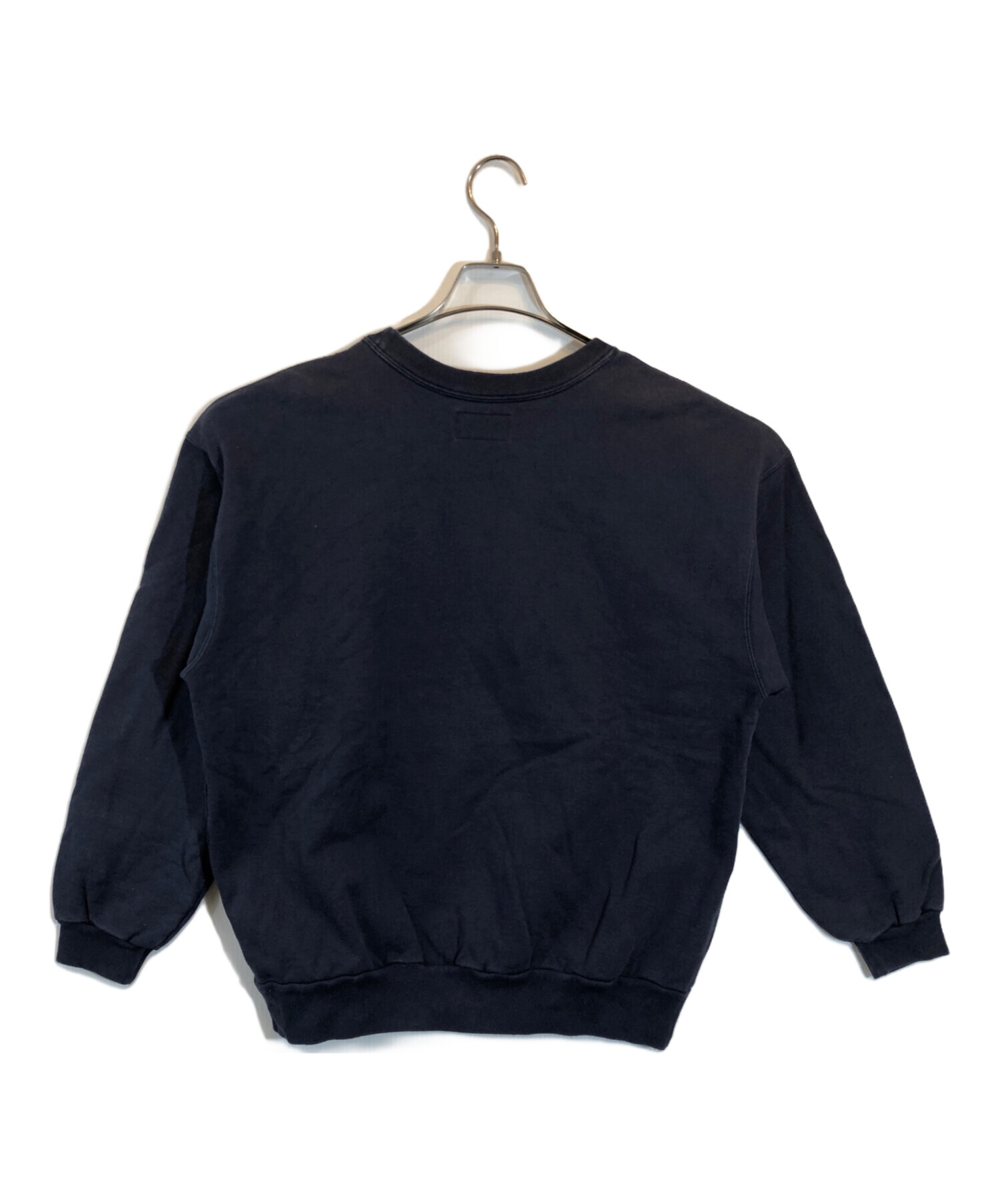 DESCENDANT / スウェット/2/コットン/BLK DESCENDANT ディセンダント クルーネック スウェット NAVY