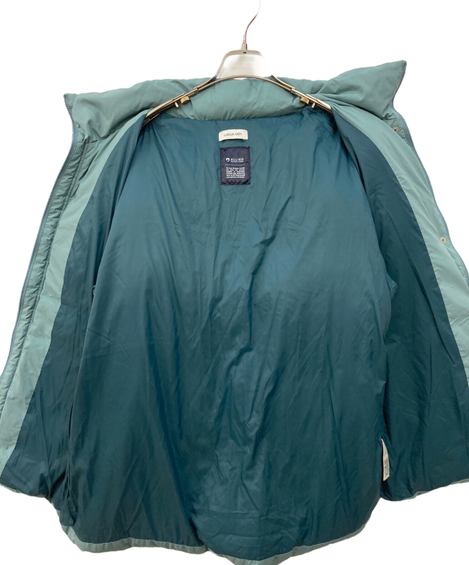 中古・古着通販】LAGUA GEM (ラグアジェム) ダウンジャケット グリーン