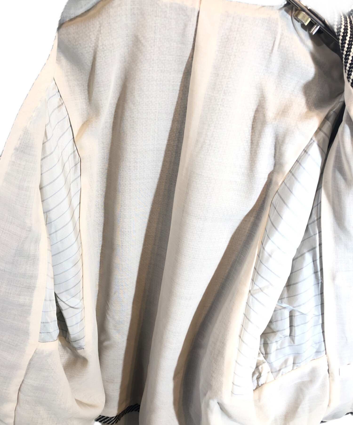 中古・古着通販】IRENISA (イレニサ) MODIFIED SLEEVE ZIP BLOUSON