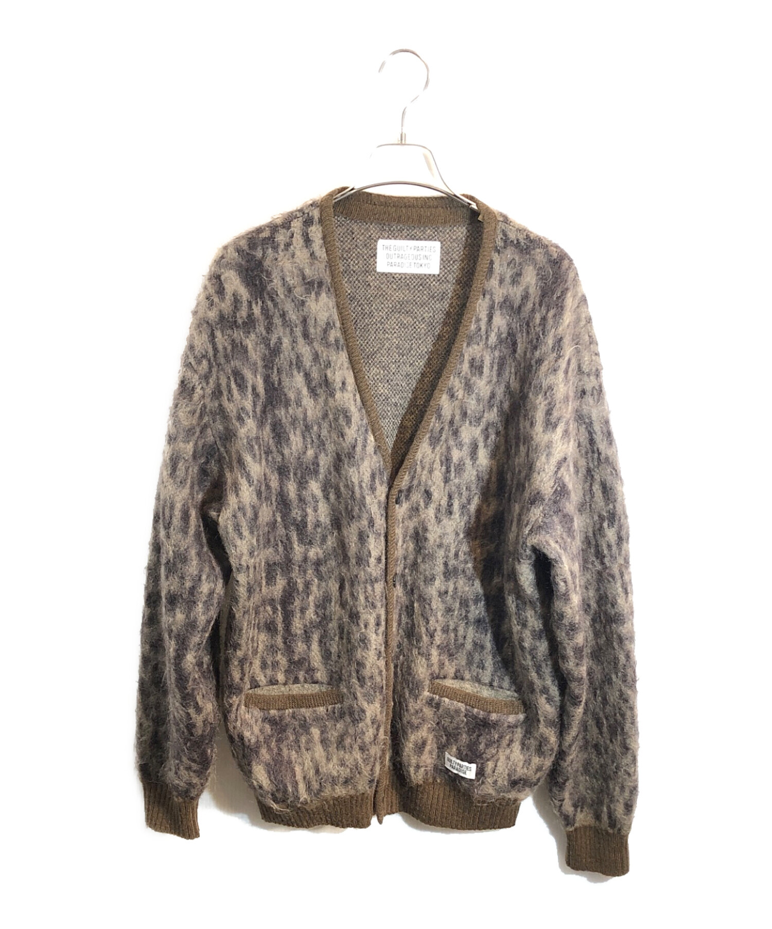WACKO MARIA(ワコマリア) / LEOPARD MOHAIR JACQUARD KNIT CARDIGAN