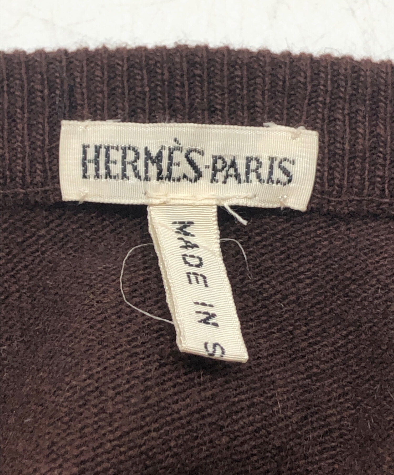 中古・古着通販】HERMES (エルメス) カシミヤアンサンブルカーディガン