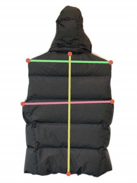 【未使用・即完売】ラルフローレン フード付きベスト M 黒×グレー POLO RALPH LAUREN ポロ・ラルフローレン ダウン ベスト フード