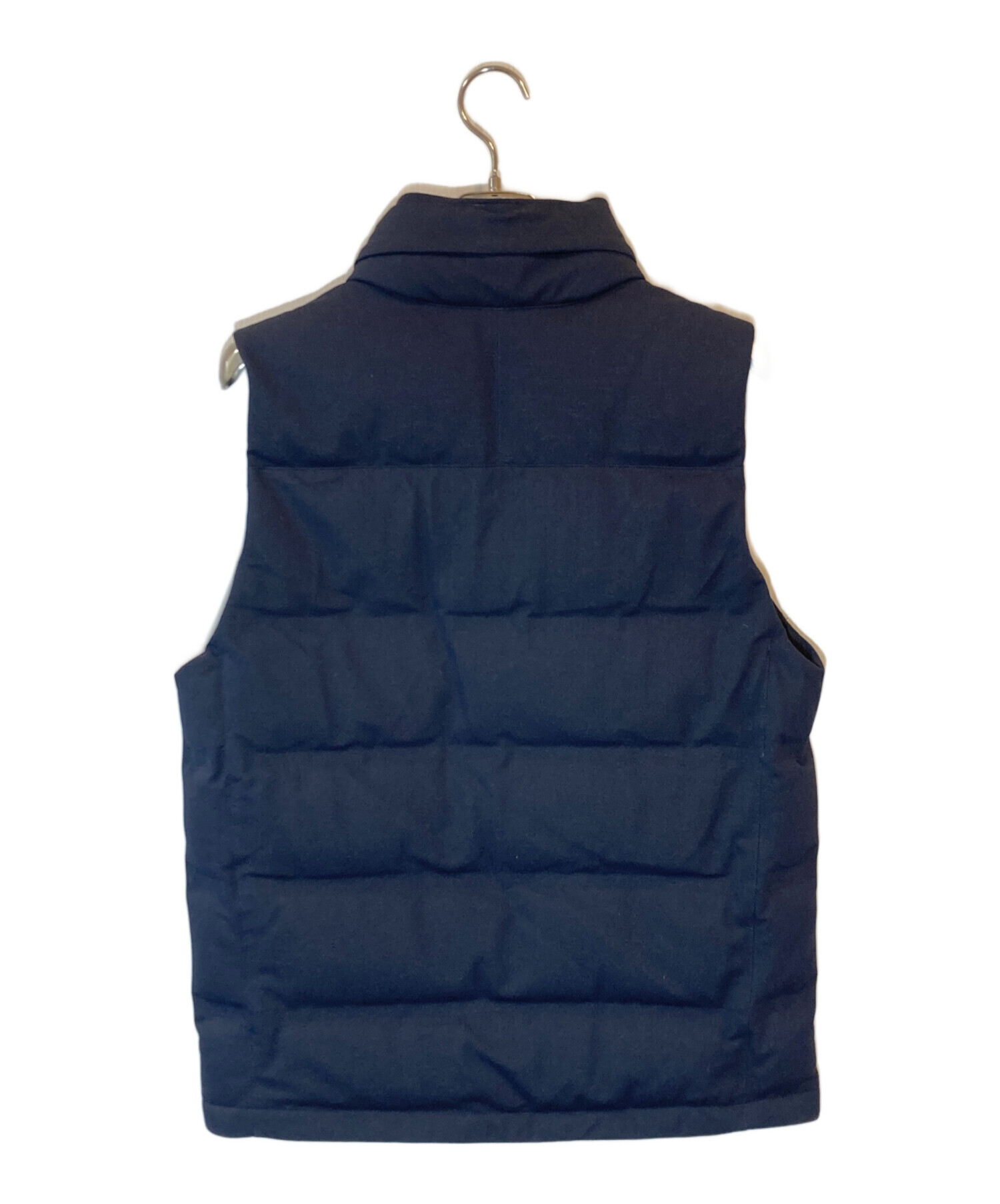 中古・古着通販】LACOSTE (ラコステ) ピケダウンベスト ネイビー 