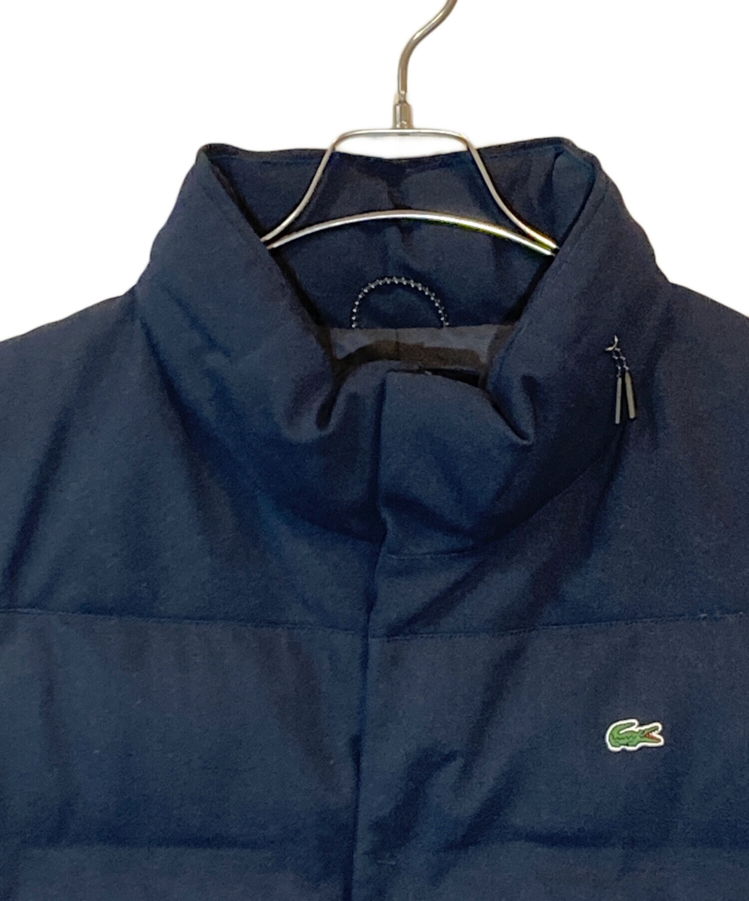 ダウンベスト ラコステ LACOSTE ピケダウンベスト ネイビー M FR50 US