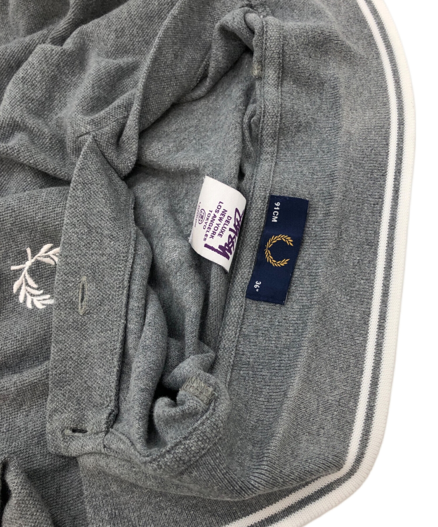 中古・古着通販】stussy (ステューシー) FRED PERRY (フレッドペリー