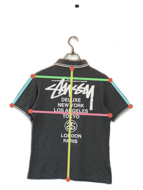 STUSSY× FRED PERRYステューシーフレッドペリーポロシャツ美品XL 楽天市場】ステューシー STUSSY×FRED PERRY Stussy 80 ポロシャツ 半袖