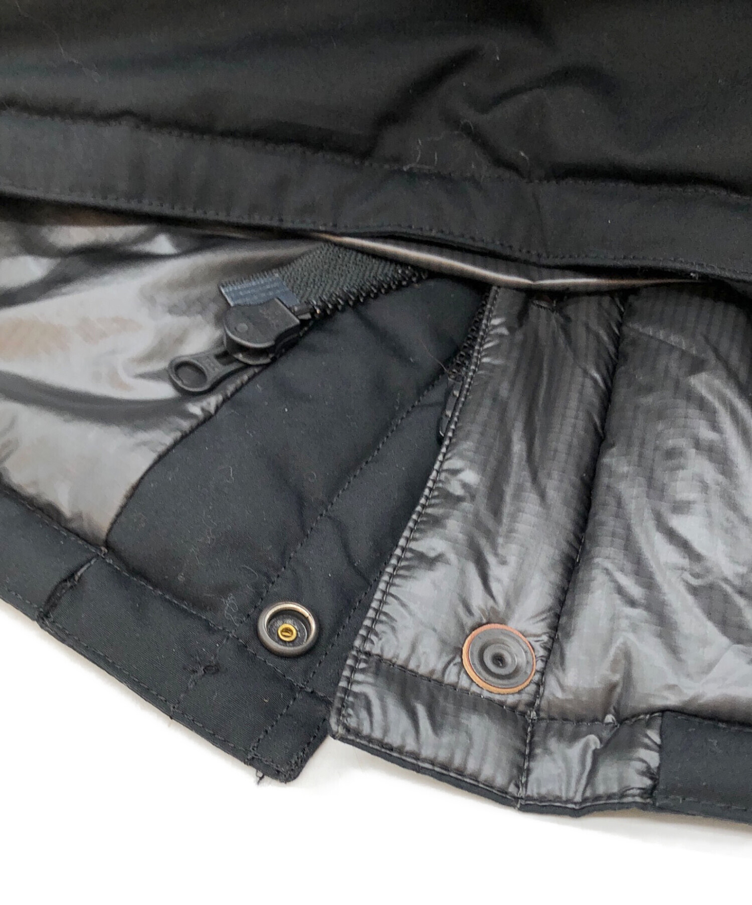 中古・古着通販】POLEWARDS (ポールワーズ) ダウンジャケット ブラック