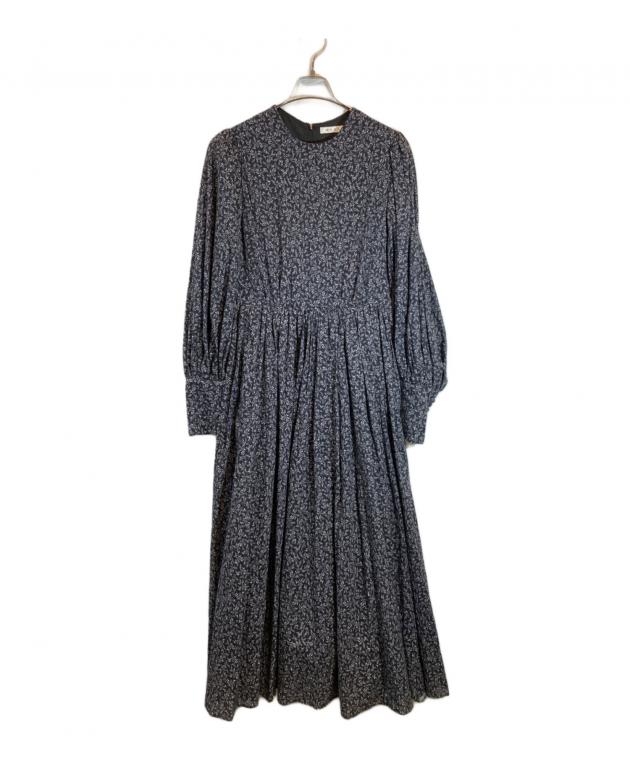 MARIHA　秋のレディのドレス　ブラック　花柄　総柄　ワンピース　36 中古・古着通販】MARIHA (マリハ) 秋のレディのドレス ブラック サイズ