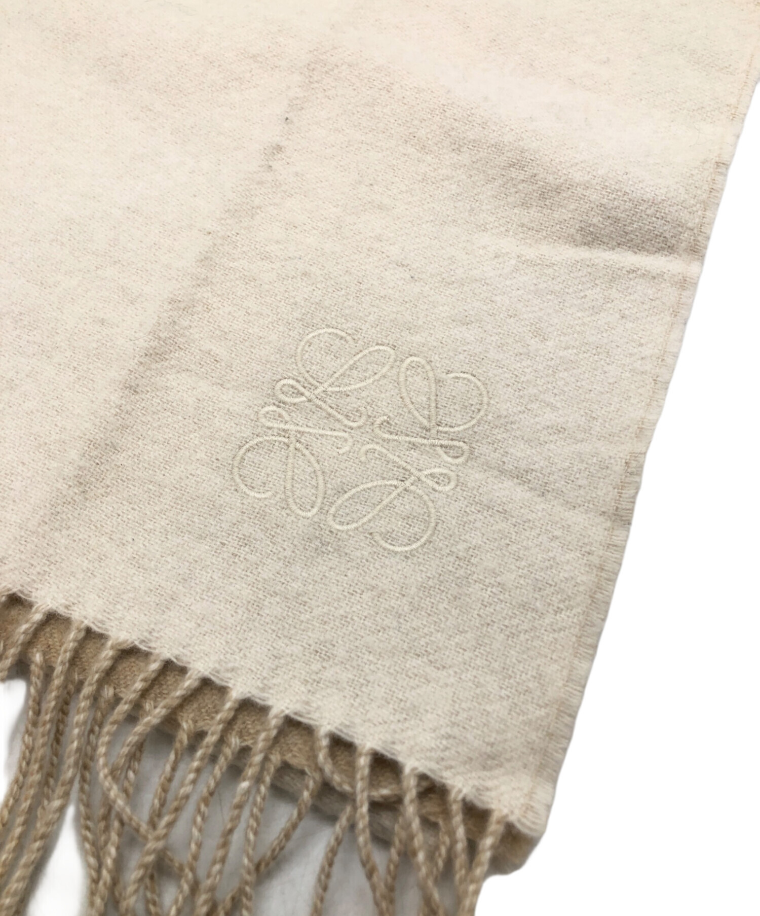 中古・古着通販】LOEWE (ロエベ) アナグラムロゴウールカシミヤ