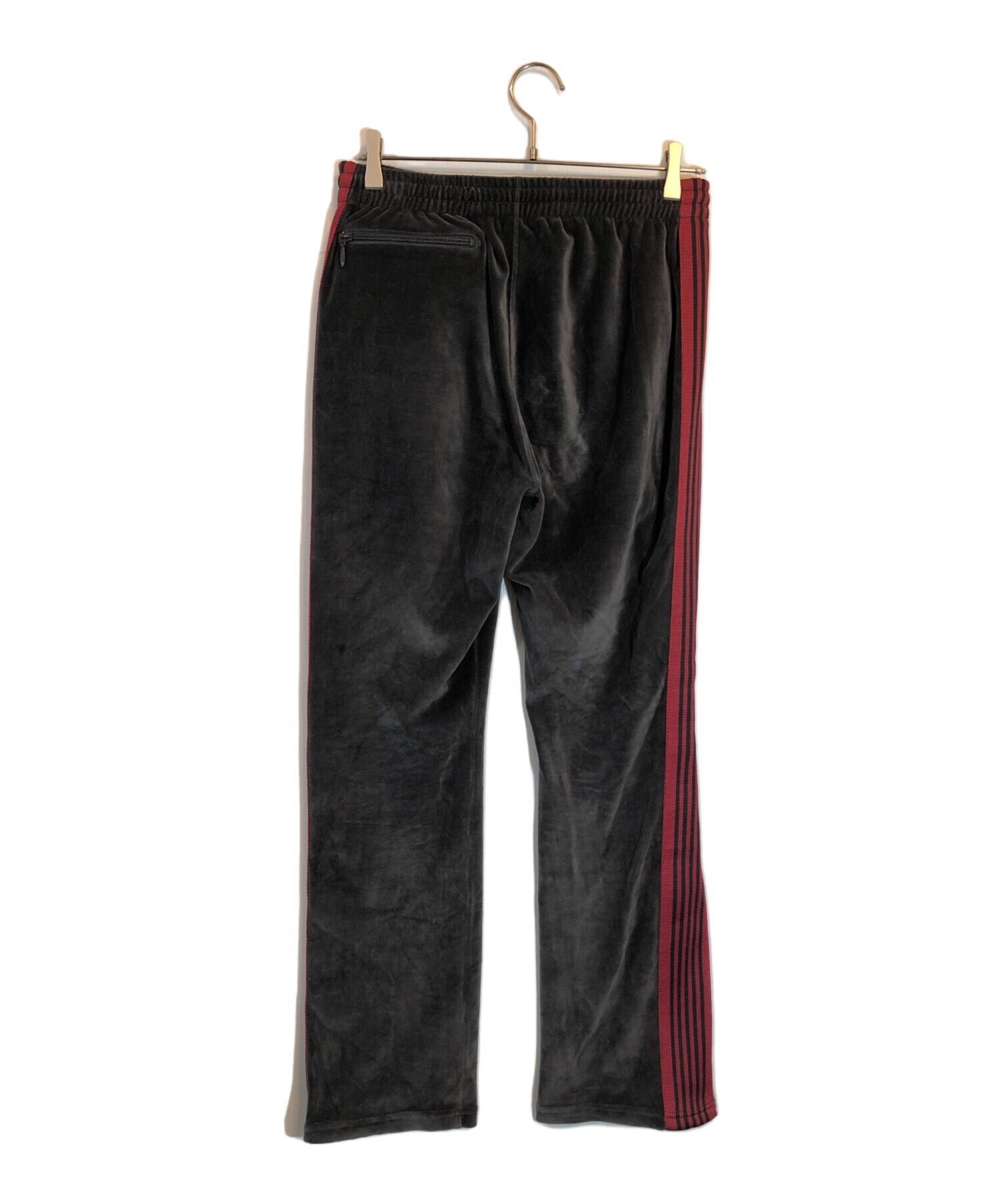未使用Needles Narow トラックパンツ XS 中古・古着通販】Needles (ニードルズ) ベロア ナロー トラックパンツ