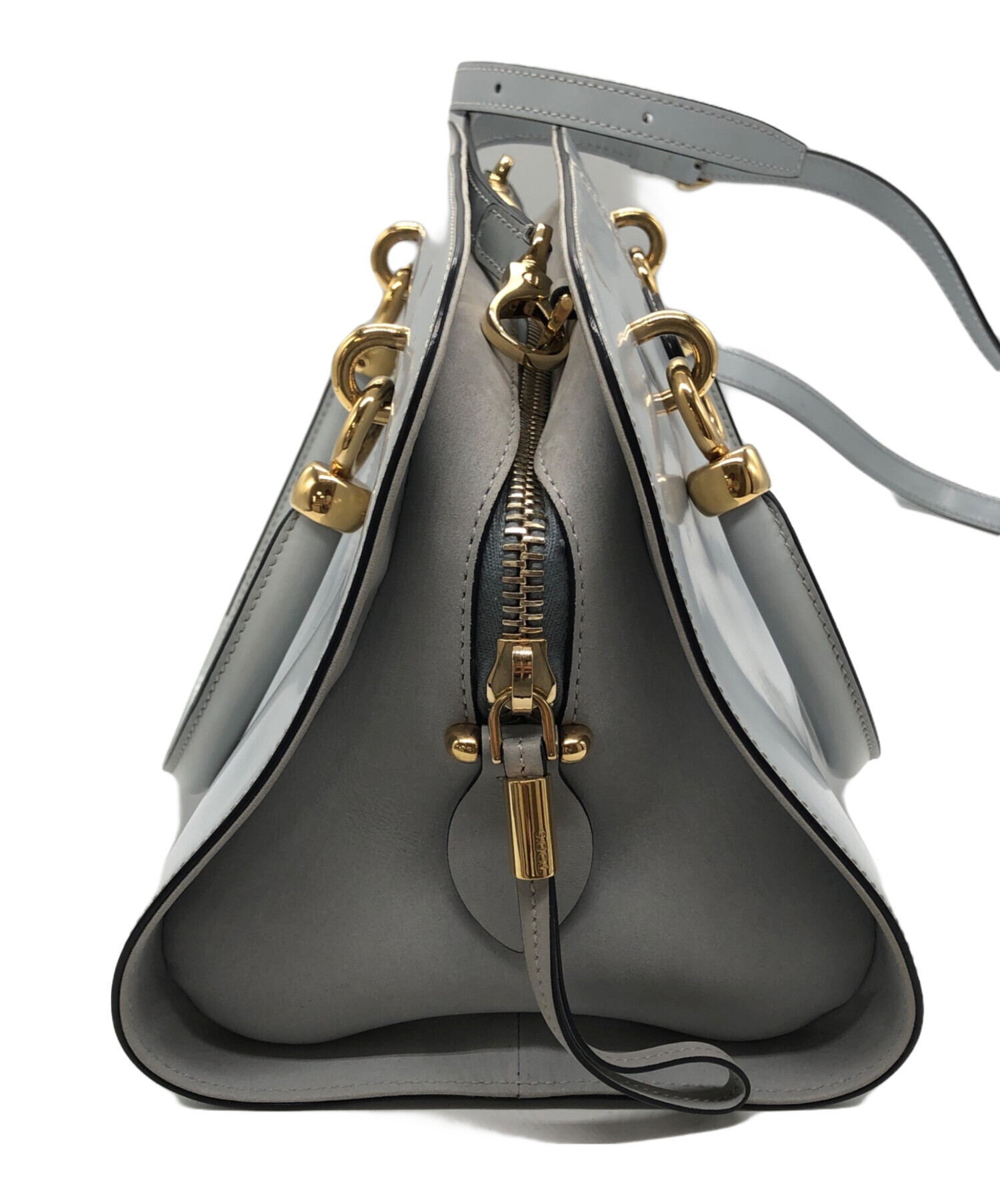 中古・古着通販】TOD'S (トッズ) セラ2WAYバッグ スカイブルー